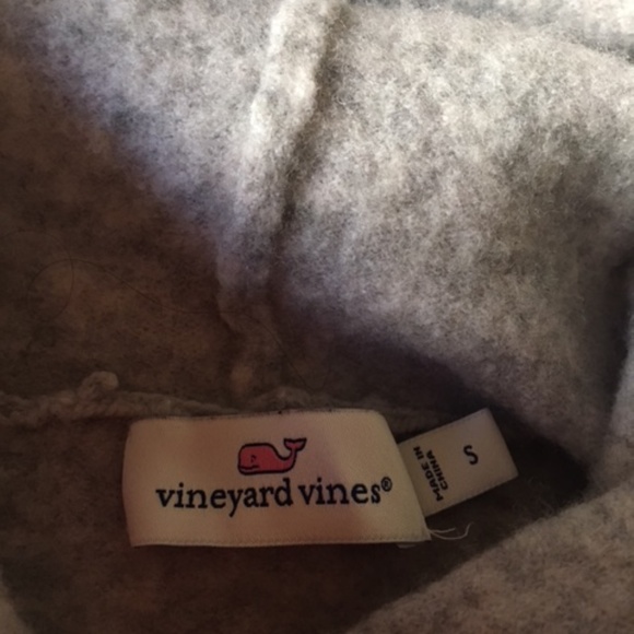 Vineyard Vines Hoodie Wool Blend Sweater Size Small - Picture 9 of 15